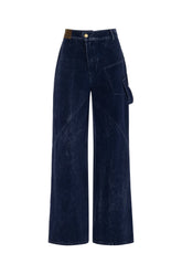 High Waist Velvet Pants